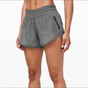 LULULEMON TRACKER SHORTS (long!)